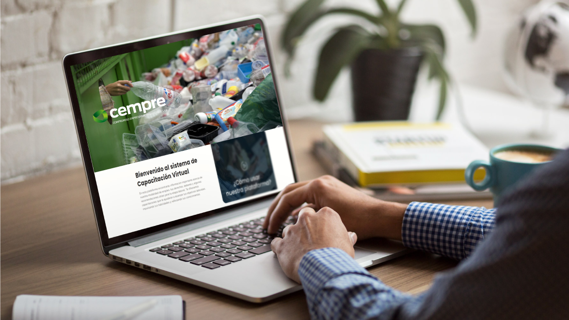 LANZAMOS LA CAPACITACIÓN VIRTUAL PARA MUNICIPIOS EN RECICLAJE INCLUSIVO.
